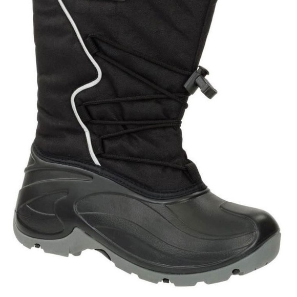 BRAND NEW women outbound winter snow black boots size US 6 (-40C) - Picture 2 of 5